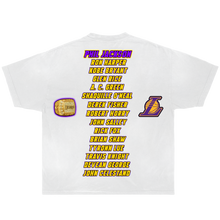 Load image into Gallery viewer, NBA 2000 Championship Lakers Kobe Shaq Boxy Vintage Graphic Basketball Tee Streetwear Y2K