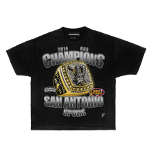 Load image into Gallery viewer, San Antonio Spurs 2014 Basketball Championship Boxy Vintage Graphic Basketball Tee Streetwear Y2K
