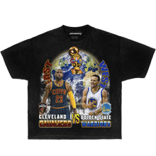 Load image into Gallery viewer, NBA 2016 Finals Cavaliers Vs Golden State Championship Boxy Vintage Graphic Basketball Tee Streetwear Y2K