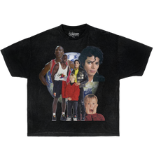 Load image into Gallery viewer, MJ MJ MJ World Boxy Vintage Graphic Basketball Tee Streetwear Y2K