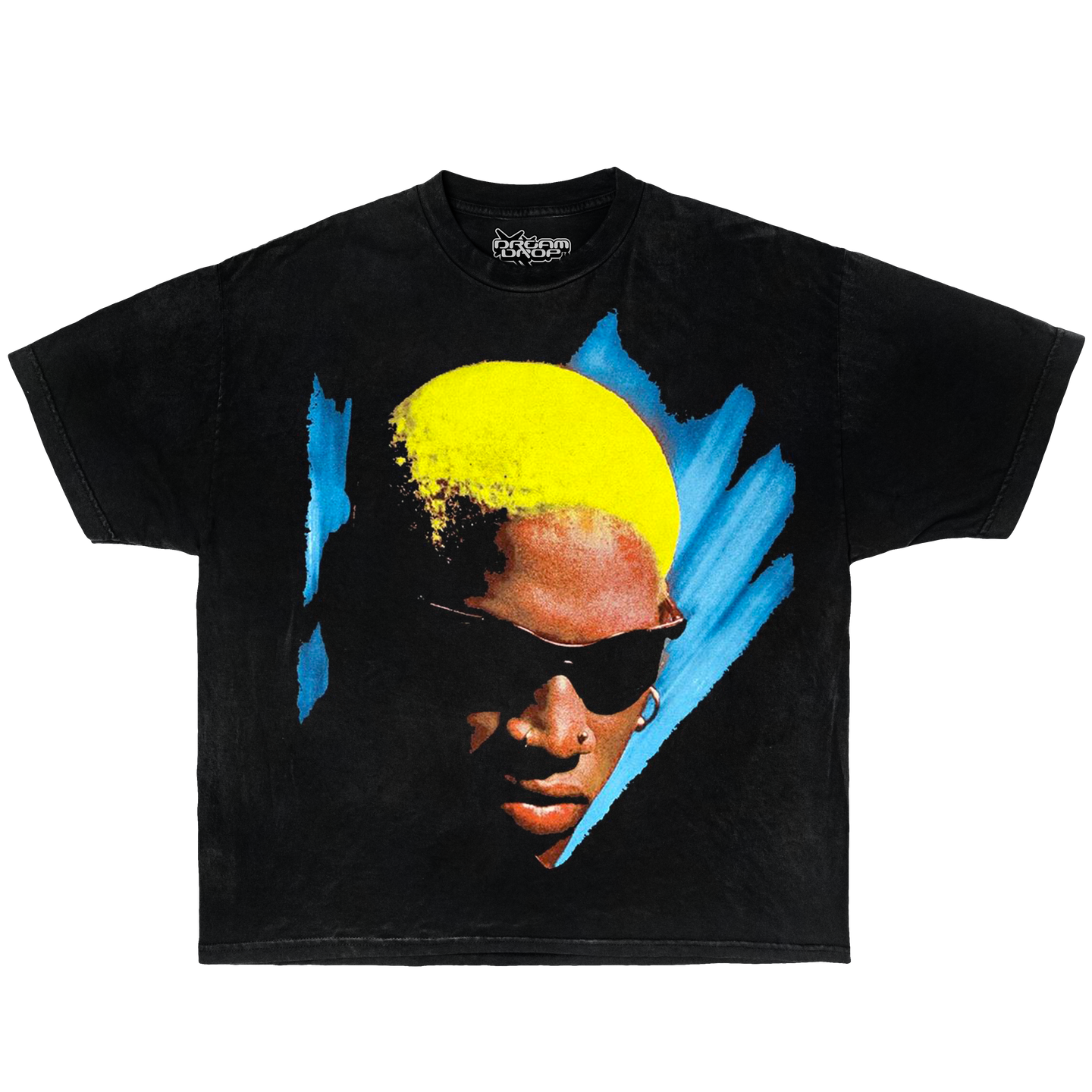 80s Dennis Rod Vintage Graphic T-shirt Basketball Tees Streetwear Y2K