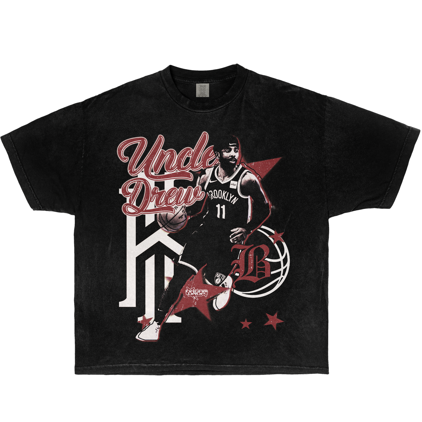 Uncle Drew Kyrie Erving Garment-Dyed Boxy Shirt