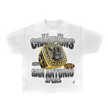 Load image into Gallery viewer, San Antonio Spurs 2014 NBA Championship Front &amp; Back Tee In Black or White
