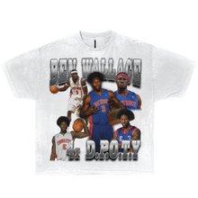 Load image into Gallery viewer, Ben Wallace 4x Defensive POTY Detroit Pistons Front &amp; Back Tee
